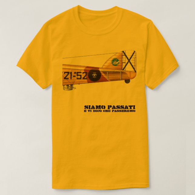 CAMISETA AVIAZIONE LEGIONARIA (Diseño del anverso)