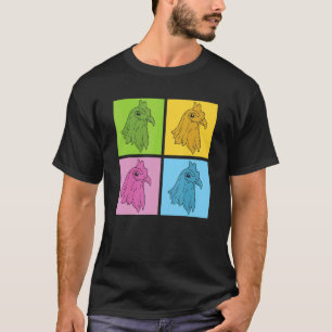 Camiseta Avicultura Ave Animal Granjero Pollo Pop
