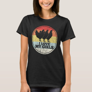 Camiseta Avicultura de gallinas pollitos granja avícola