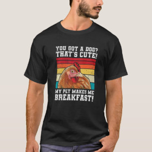 Camiseta Avicultura para un Granjero de Pollos