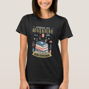 Camiseta Avid Reader Bookworm Abibliofobia Literatura