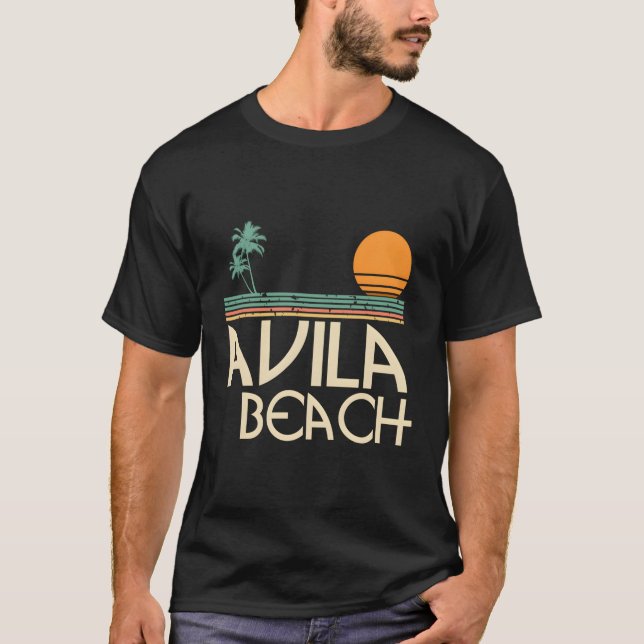 Camiseta Avila Beach California (Anverso)