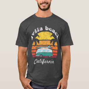 Camiseta Avila Beach Souvenir Retro Mujeres de California