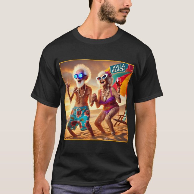 CAMISETA AVILA BEACH SUNSET SENIORS (Anverso)