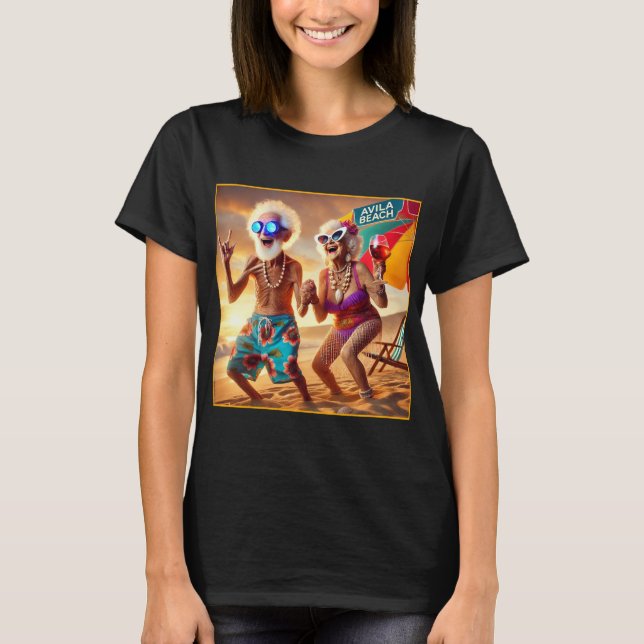 CAMISETA AVILA BEACH SUNSET SENIORS (Anverso)