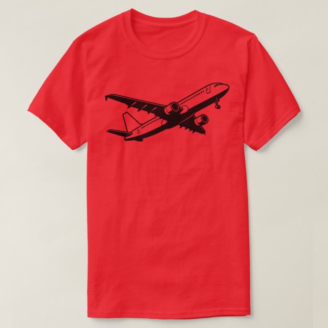 Camiseta Avión (Diseño del anverso)