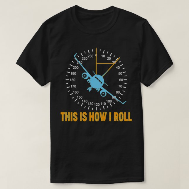 Camiseta Avión 6 (Diseño del anverso)