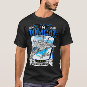 Camiseta Avión americano F14 Tomcat avión de combate para A