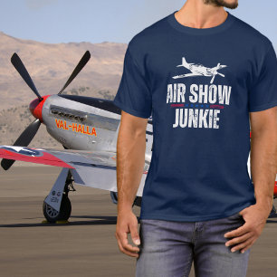 Camiseta Avión Antiguo Espectáculo Aéreo Fanático Aviación 