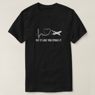 Camiseta Avión: Aviones, Aviones, Volar, Como Si Lo Hubier