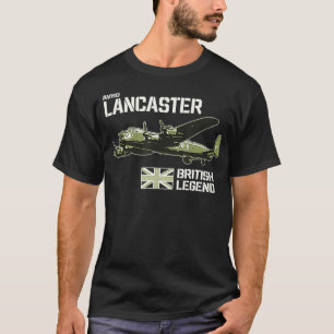 Camiseta Avión Avro Lancaster Bomber RAF Avión British L