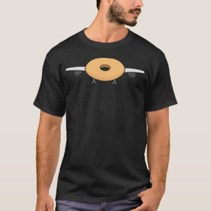Camiseta Avión Bagel - Pun - Wordplay