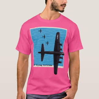 Camiseta Avión bombardero B17 de la Fortaleza Voladora WW2