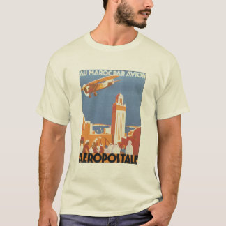 Camiseta Avión de aeropostale Au Maroc Par