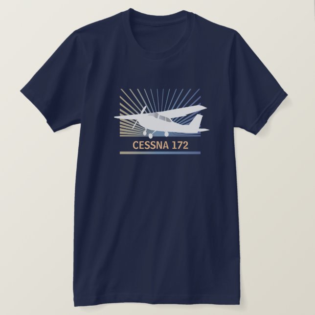 Camiseta Avión de alta altitud (Anverso del diseño)