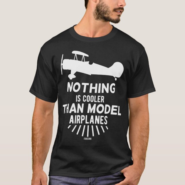 Camiseta Avión de aviación modelo plástico (Anverso)
