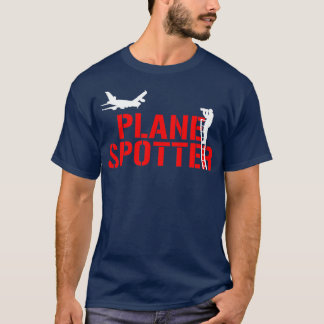 Camiseta Avión de aviador de avistamiento y de avionetas