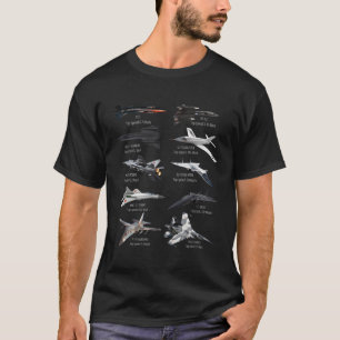 Camiseta Avión De Aviones De Combatientes De Avión Más Rápi