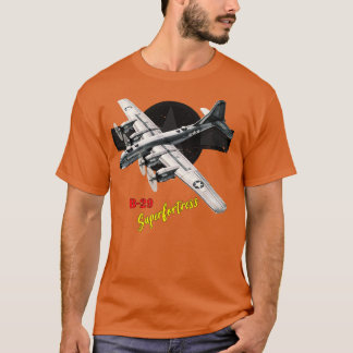 Camiseta Avión de bombarderos B29 de la Superfortaleza WW2