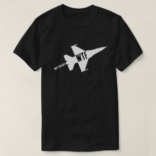 Camiseta Avión de caza,Simple,Aviación,Divertido,Chistoso