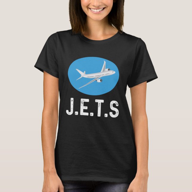 Camiseta Avión de combate de aviones Jets (Anverso)