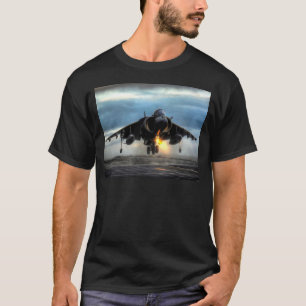 Camiseta Avión de combate del corredor de cross