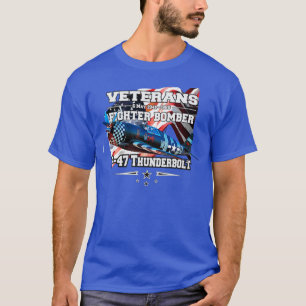 Camiseta Avión de combate P47 Thunderbolt