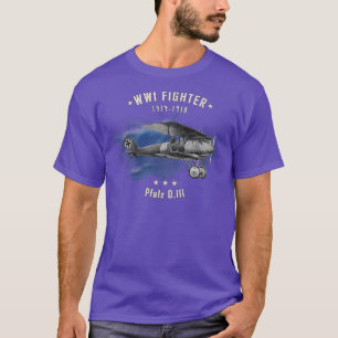 Camiseta Avión de combate Pfalz WI 2
