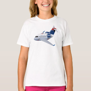 Camiseta Avión de dibujos animados