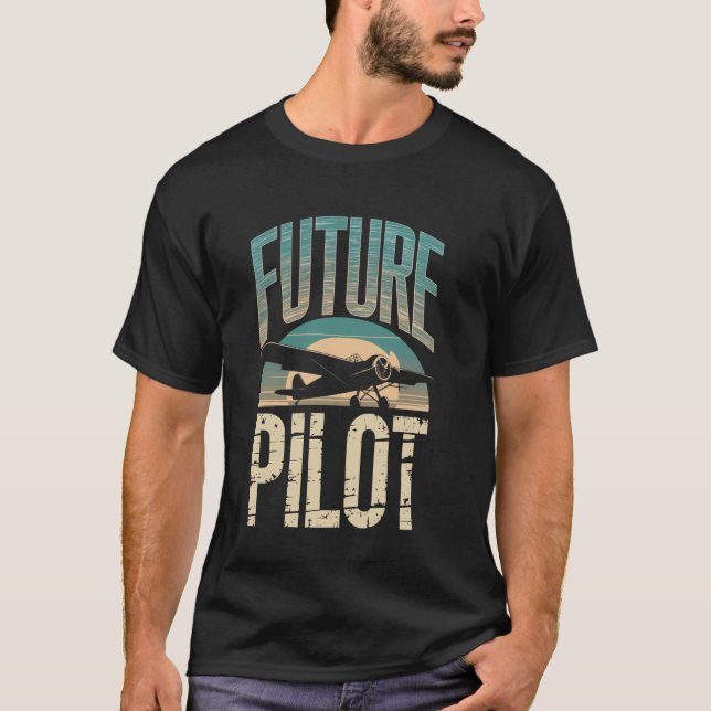 Camiseta Avión de Future Pilot Aviation (Anverso)