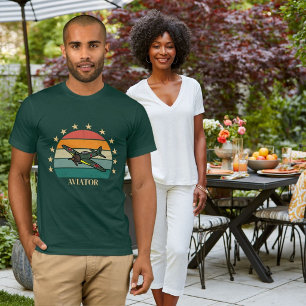 Camiseta Avión de guerra de combate militar de la Segunda G