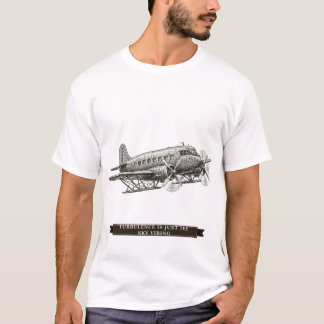 Camiseta Avión de hélice divertido