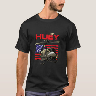 Camiseta Avión de helicóptero militar Huey
