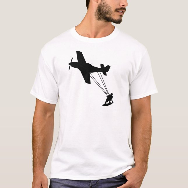 Camiseta Avión de Kiteboard (Anverso)