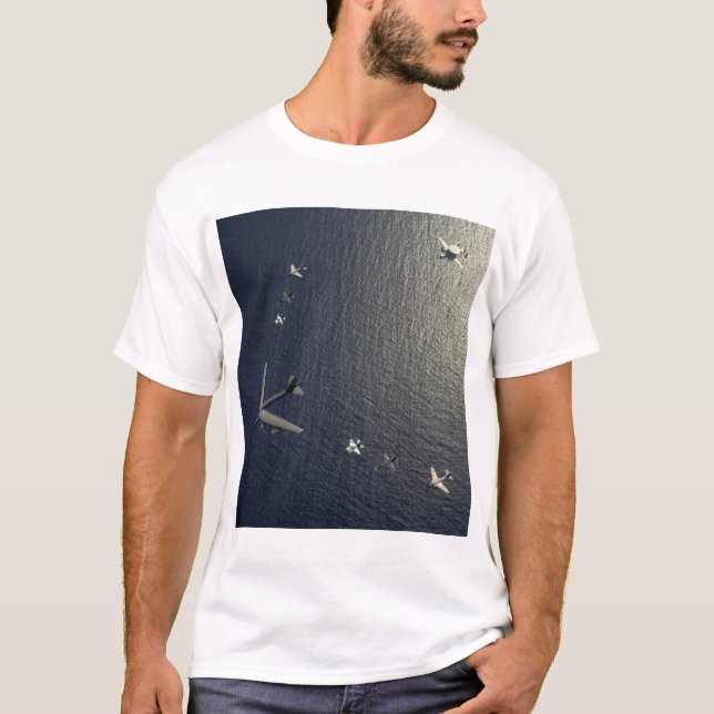 Camiseta Avión de la Fuerza Aérea de los Estados Unidos B-5 (Anverso)