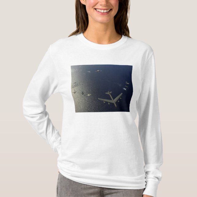 Camiseta Avión de la Fuerza Aérea de los Estados Unidos B-5 (Anverso)