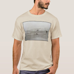 Camiseta Avión de los Hermanos Wright Primer Vuelo Aviación