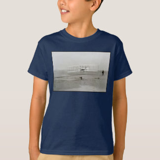 Camiseta Avión de los Hermanos Wright Primer Vuelo de Avión