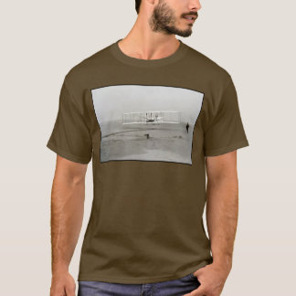 Camiseta Avión de los Hermanos Wright Primer Vuelo de Avión