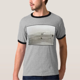 Camiseta Avión de los Hermanos Wright Primer Vuelo de Avión