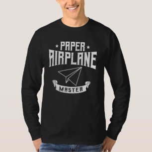 Camiseta Avión de papel maestro avión volador