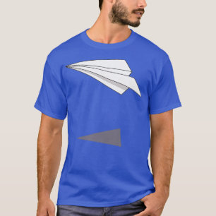 Camiseta avión de papel origami