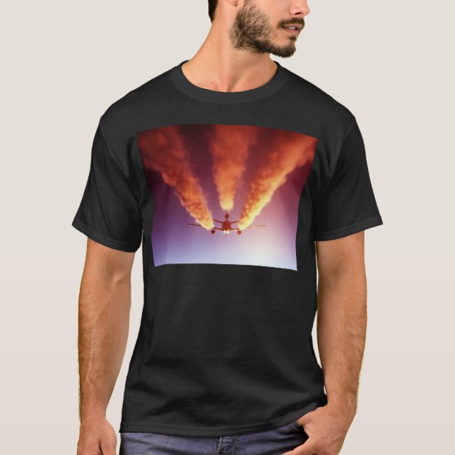 Camiseta avión de reabastecimiento KC-10 (Anverso)
