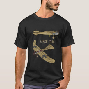 Camiseta Avión de vigilancia de Etrich Taube Ger Ww1 Bomber