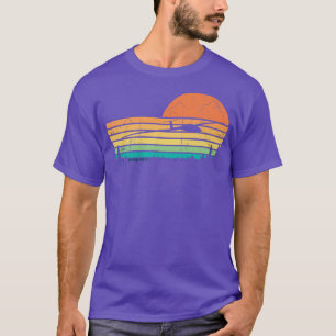 Camiseta Avión de vuelo del piloto de reflectores