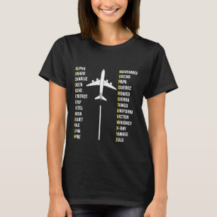 Camiseta Avión del delta del alfa bravo