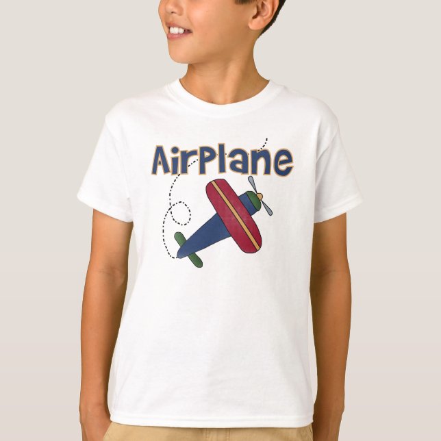 Camiseta Avión del vuelo del aeroplano (Anverso)