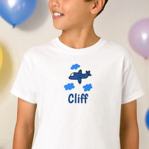Camiseta Avión en las nubes personalizado