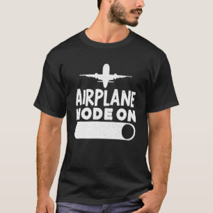 Camiseta Avión En Vuelo De Aviación Piloto