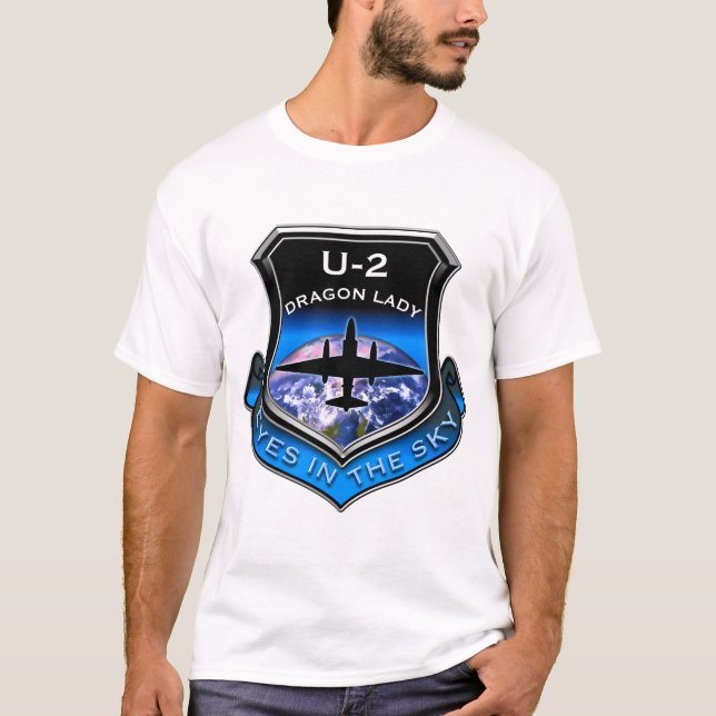 Camiseta Avión espía U-2 (Anverso)